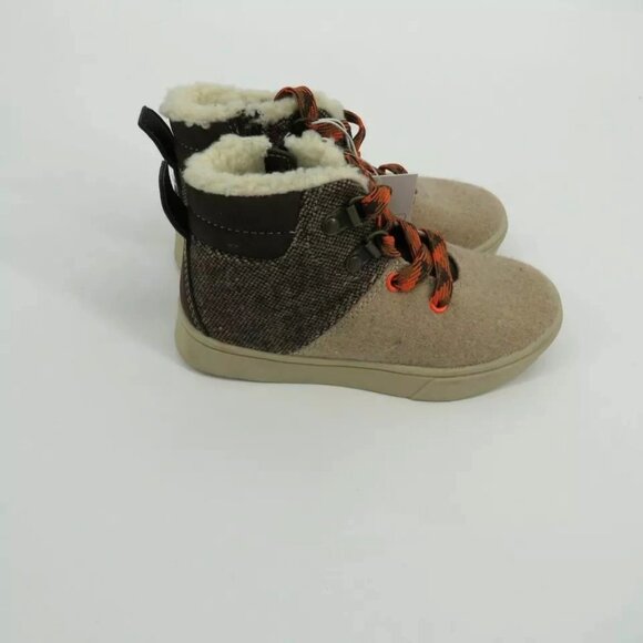 Cat & Jack Toddlers Cozy Fleece-Lined High-Top Boots 11 NWT - Picture 3 of 5